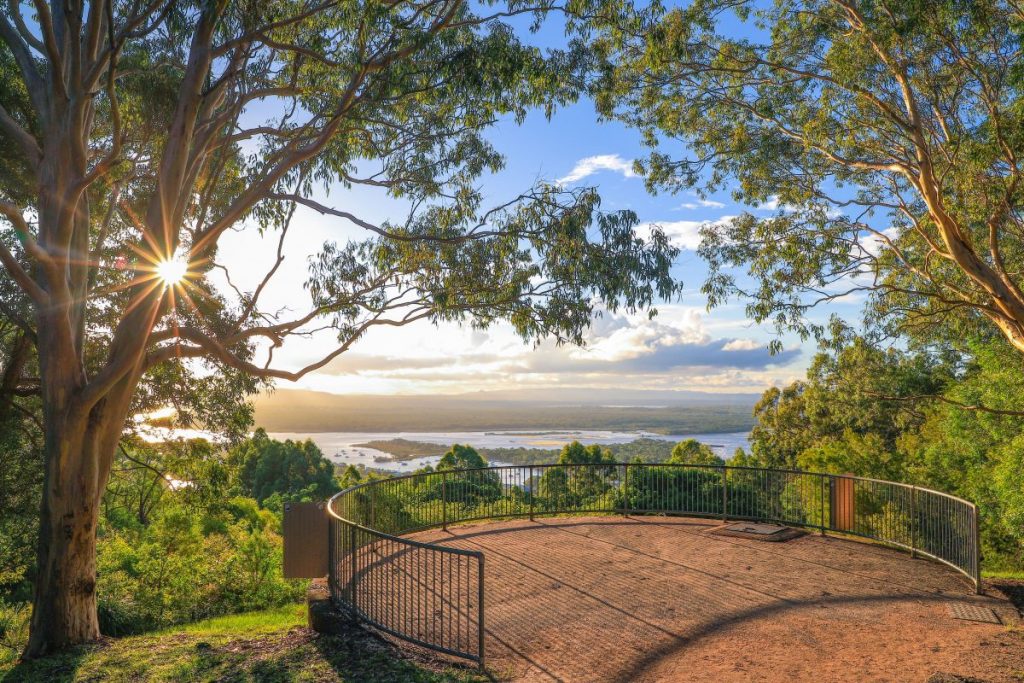 The view from Noosa's Laguna Lookout.