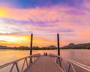 Lake Dunethin pier