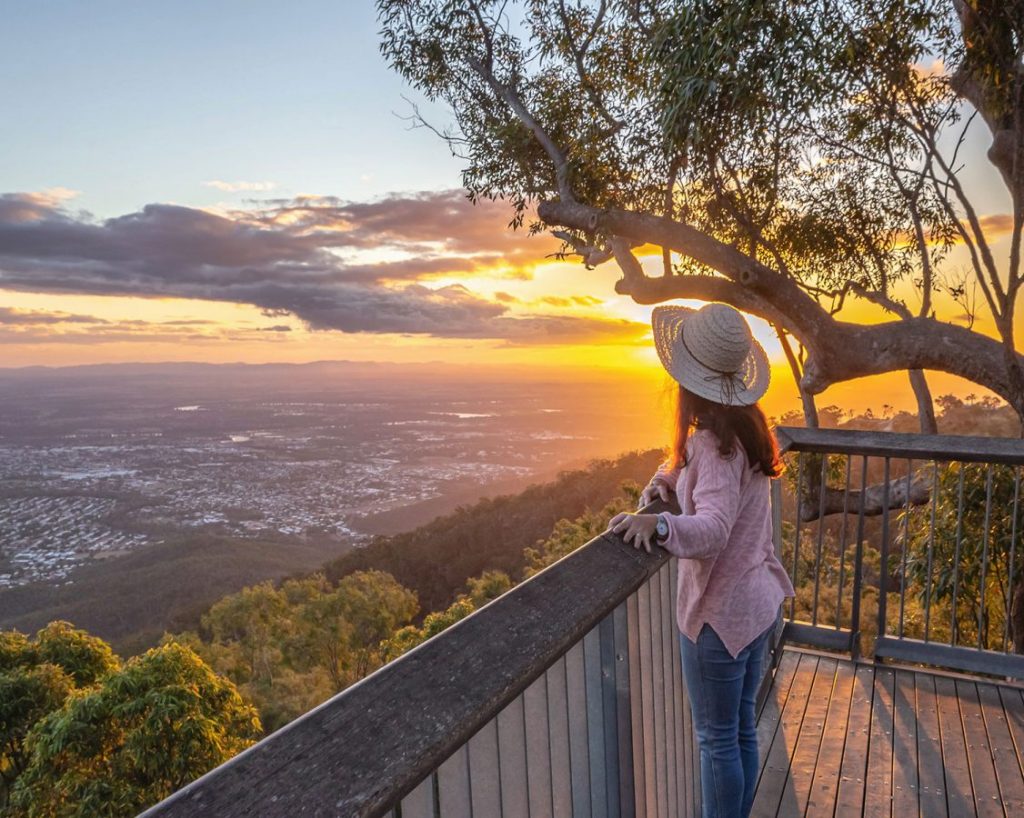 Sunset at Mount Archer