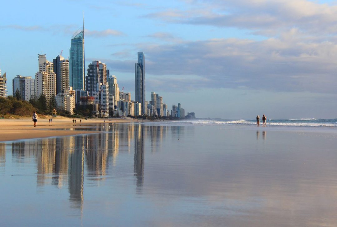 Surfers Paradise reflections